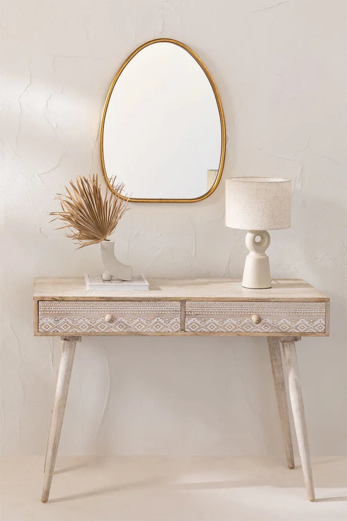 Mango Wood Console Ukurla