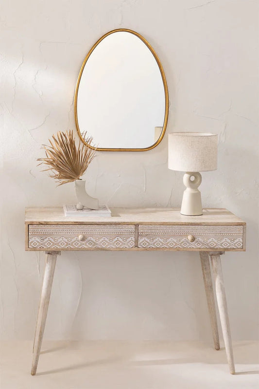 Mango Wood Console Ukurla